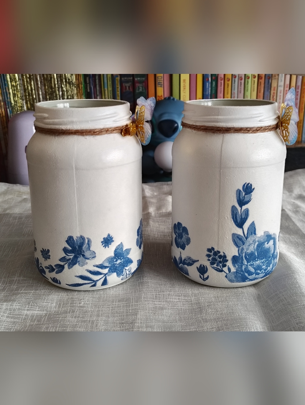 Hand-Painted Mason Jars - Picture 4 of 5